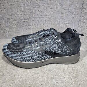 Brooks Levitate 3 Men’s Size US 14 Black Gray Lace Up Athletic Running Sneakers.